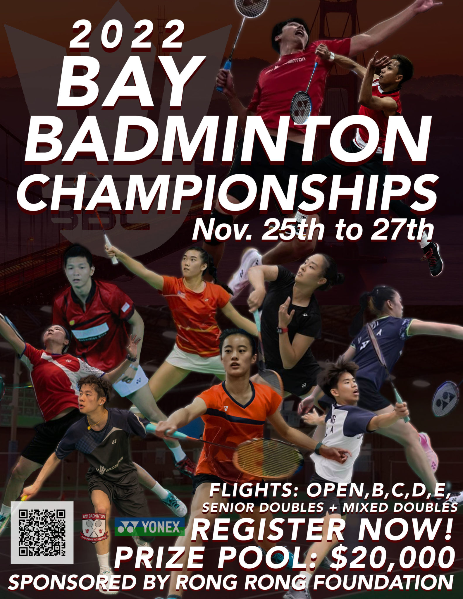 2022 Bay Badminton Championships! Registration Now Open!